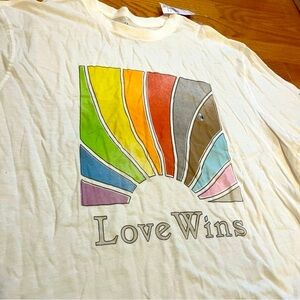 Pride American Eagle Outfitters Love Wins Graphic Tee